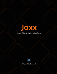 仮想通貨ウォレット「Jaxx（ジャックス）」の特徴やメリット、ダウンロード方法は？