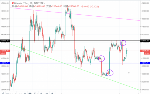 ビットコイン相場分析 |予測が難しい相場に　急な価格変動に注意　仮想通貨テクニカル