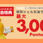 Pontaユーザーはガソリンもお得!シェル-Pontaクレジットカードのメリットやキャンペーンは?