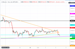 ビットコイン(BTC)は今後も暴落の可能性 年内最安値更新なるか