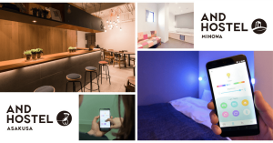 近未来のIoT体験が楽しめるスマートホステル®「&AND HOSTEL 」が浅草と三ノ輪に新規オープン