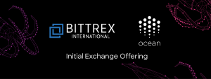仮想通貨取引所ビットレックス(Bittrex)でオーシャンプロトコル(Ocean Protocol)のIEO実施