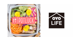 賃貸サービスのOYO LIFE、ランチテイクアウト「POTLUCK」と提携 チケット6枚が初月無料に