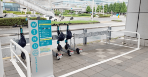 シェア電動キックボードサービス「WIND」、JR海浜幕張駅周辺に3カ所のステーションを追加