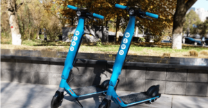 ドイツのシェア電動スクーター「WIND」、千葉市花見川緑地交通公園で試乗体験会実施