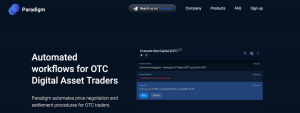 メッセージベースのOTC取引プラットフォームのパラダイム(Paradigm)とは？