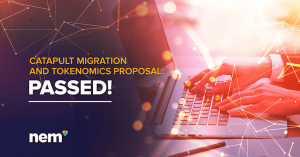 仮想通貨ネム「カタパルト」移行コミュニティ投票、賛成多数で可決
