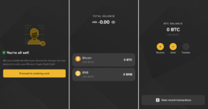バイナンス、仮想通貨ビットコインとBNB利用の独自Visaカードをローンチ