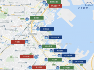 傘のシェアリングサービスアイカサ、横浜都心エリア13駅に設置へ 東神奈川駅間では15分無料に
