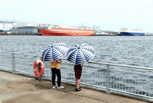 傘のシェアリングサービスアイカサ、「ARTBAY TOKYO」コラボデザインの日傘を300本導入