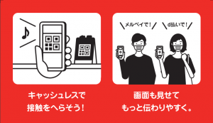 メルペイとd払い、両サービスに対応する共通QRコードを開始「あたらしいキャッシュレス様式」啓発ポスターも配布