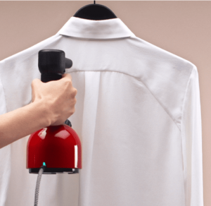 世界初！除菌もできる加圧式衣類用スチーマー