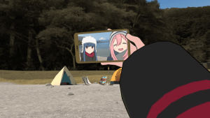 ゆるキャン△がVRゲームに！なでしこ、リンと本栖湖でまったりキャンプ