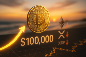 【速報】ビットコイン10万ドル維持、主要アルト下落 ─ アナリスト「夏に向け再上昇余地」