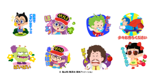 LINE ポコポコが「Dr.スランプ アラレちゃん」とコラボレーション LINEスタンプ配信も