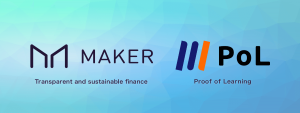 ブロックチェーンのオンライン学習サービスPoL(ポル)がメイカーダオとの協業発表