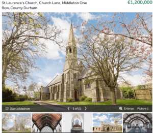 150年の歴史ある英教会、1.6億円相当のビットコイン(BTC)などで売り出し