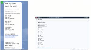 クラウド会計のfreee、LINE・Chatworkで入出金通知が受け取り可能に