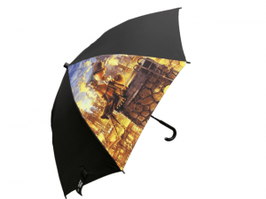 傘シェア・アイカサに「えんとつ町のプペル」コラボデザイン