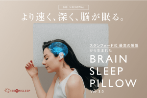 最高の「脳の眠り」を実現。ブレインスリープのマットレスと枕