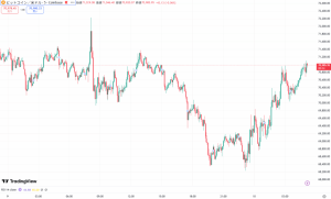 ビットコイン、一時急落後反発し7万1000ドル前後の攻防続く ストラテジーの戦略的積み上げ進行中